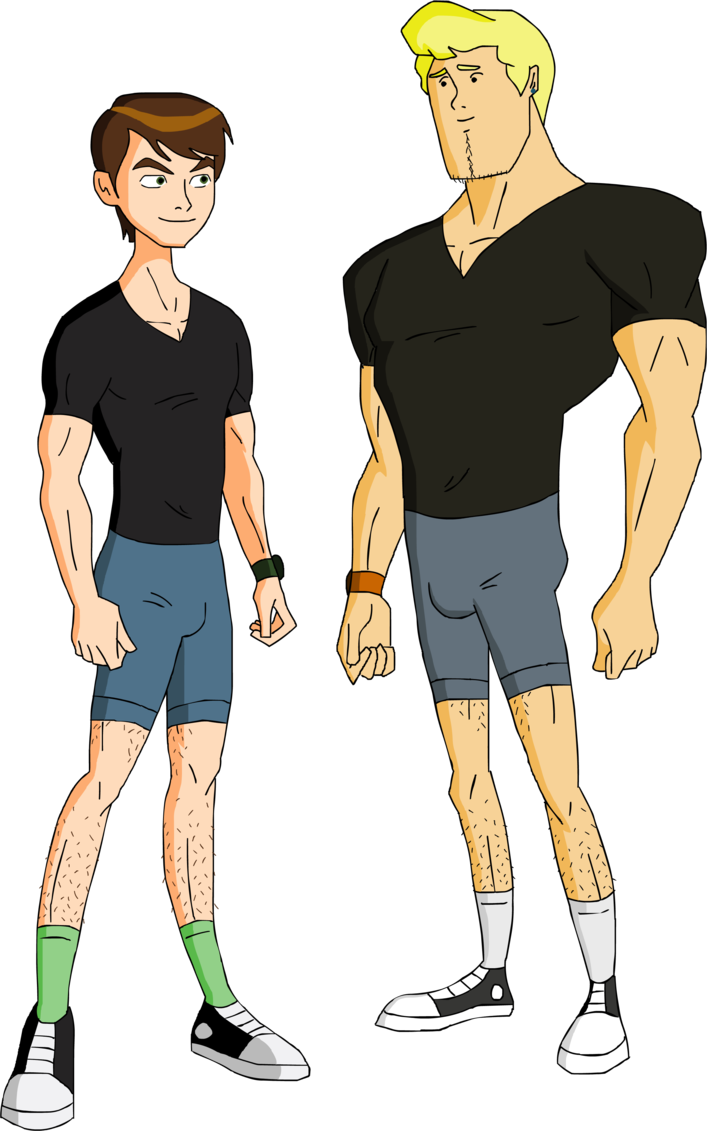 Fred And Ben - Kim Possible Ben 10 (707x1131)