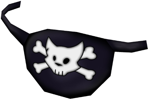 Pirate Eyepatch - Pirate Eye Patch Png (500x338)