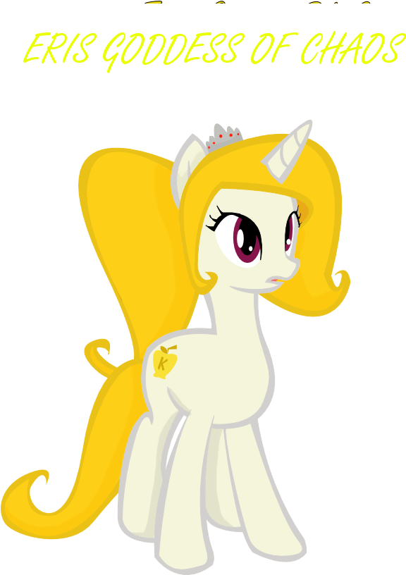 Eris, Goddess Of Chaos, Official Debut By Manikx - Eris Billy And Mandy Pony (597x815)
