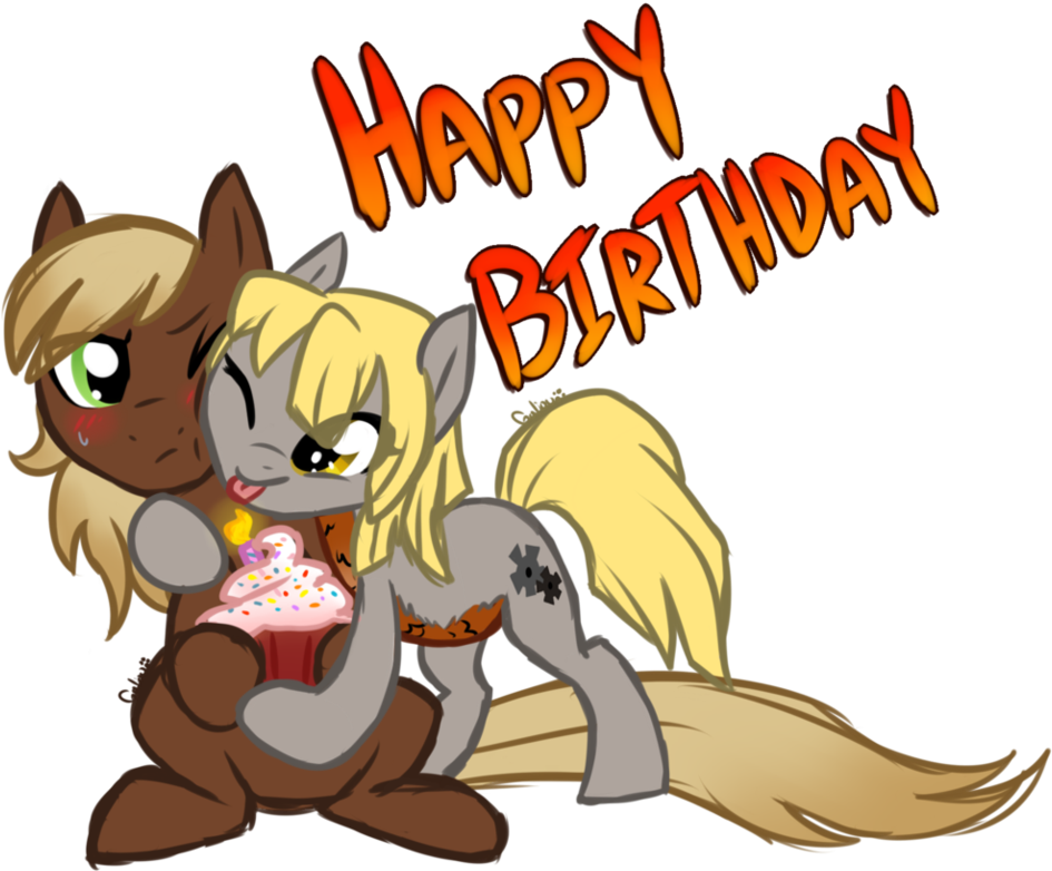 By Goddess Of - Mlp Happy Birthday (980x815)