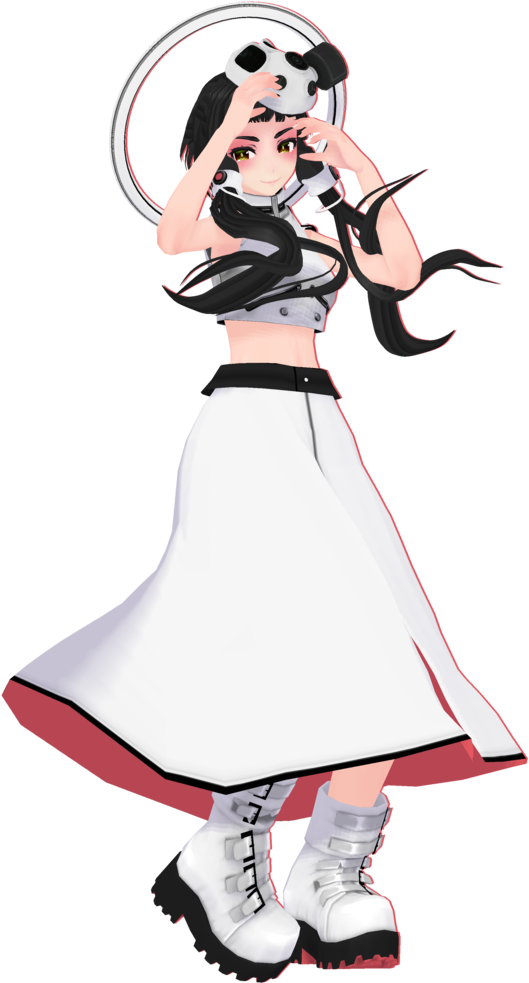 Nuclear Punk Goddess By Blockdt - Illustration (774x1032)