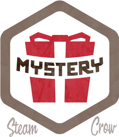 Mystery Box Badge - Emblem (500x500)