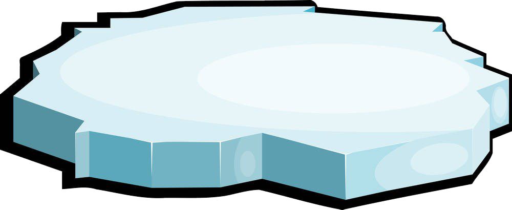 Iceberg Clip Art - Floating Ice Clipart (1000x410)