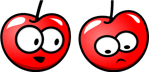 Funky Flowers And Fruit - Wish You A Happy Day (528x246)