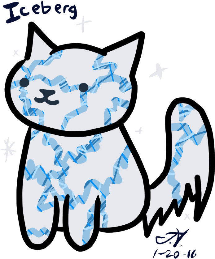 Mutant Atsume Oc Iceberg By Lycantrin - Mutant Atsume Oc Iceberg By Lycantrin (720x860)