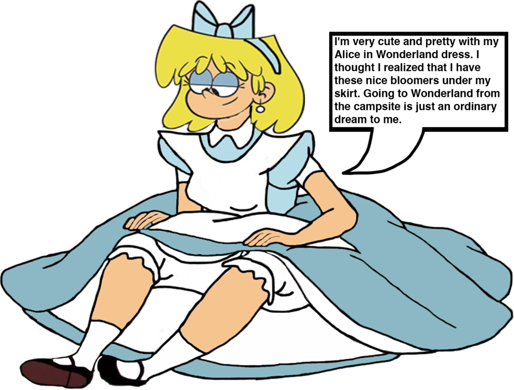 Lori Loud As Little Alice By Darthranner83 - Lori Loud In Dress (1024x777)