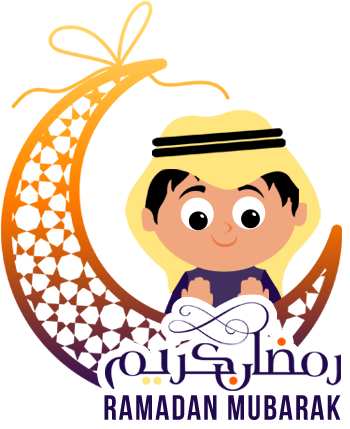 Ramadan & Eid Stickers Messages Sticker-0 - Moon And Hanging Stars (480x480)