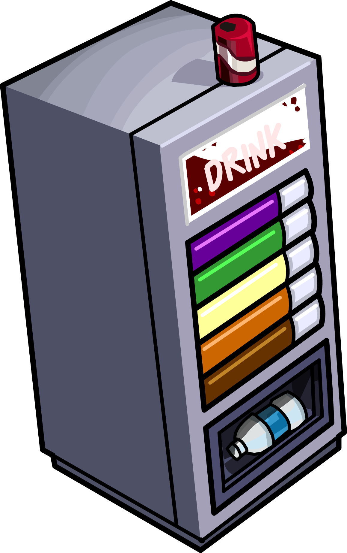 Soda Machine - Machine - (1158x1842) Png Clipart Download