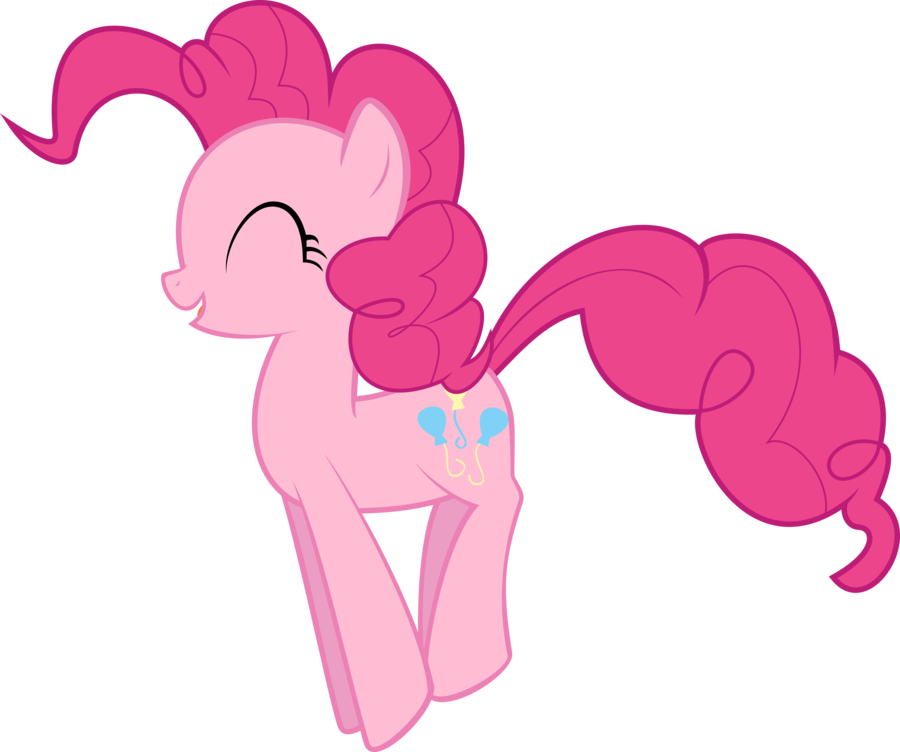 Pinkie Hop By Almostfictional - Cartoon (900x752)