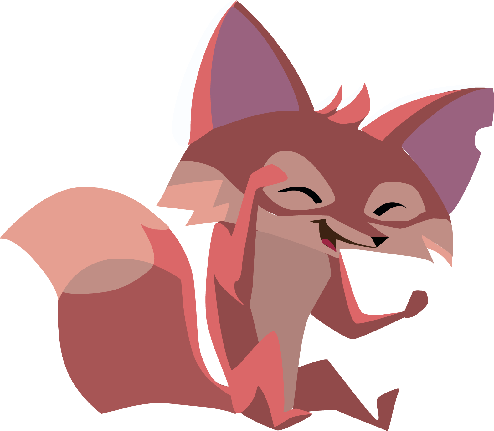 Red Fox Graphic - Animal Jam Fox Png (1578x1377)