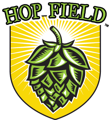 Hop Field Badge - Vivant Hop Field (389x453)