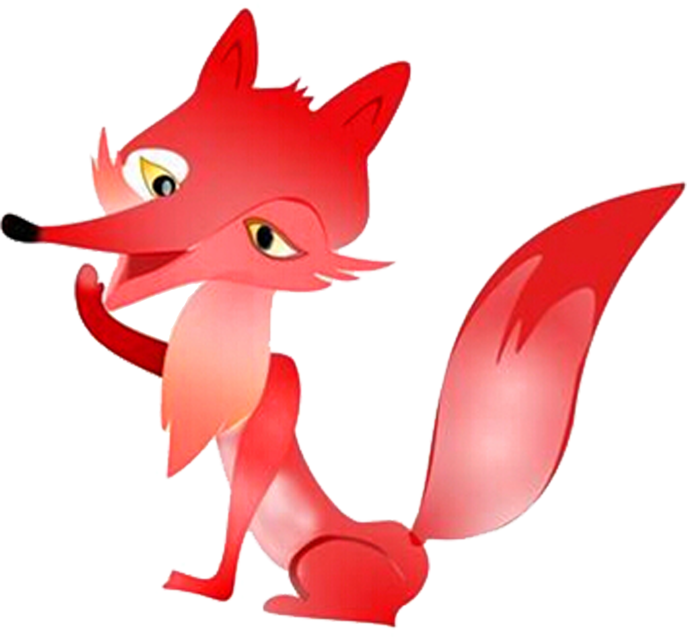 Red Fox Cartoon - Red Fox Cartoon (2953x2953)