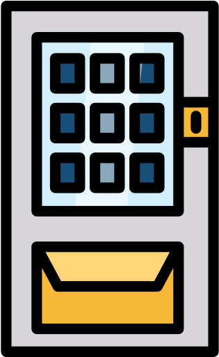 Vending Machine Free Icon - Vending Machine Free Icon (512x512)