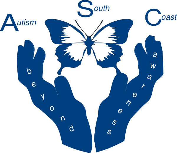 Autism South Coast Clip Art At Clker - Butterfly Silhouette Clip Art (600x518)