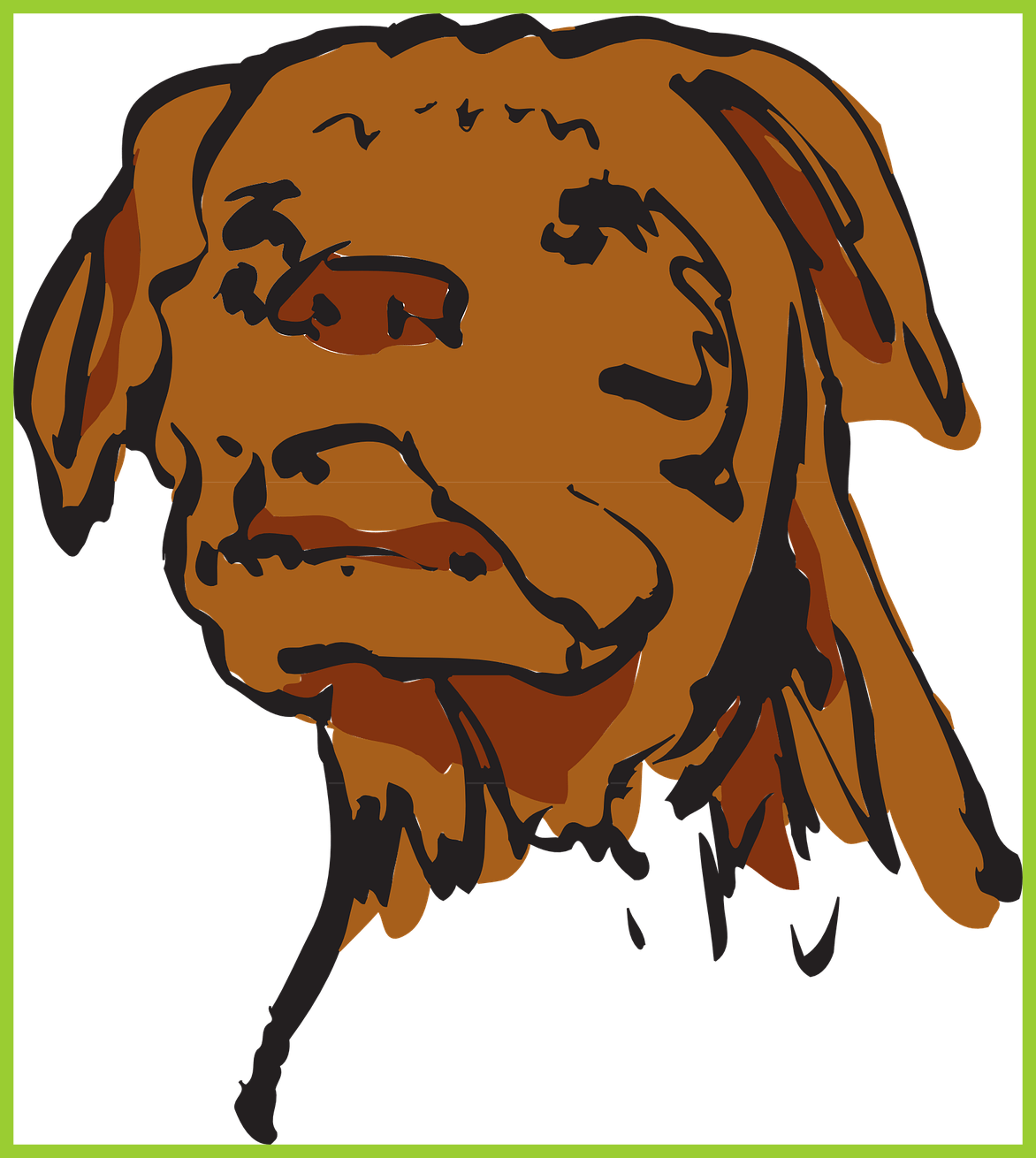 Dog Cartoon Dog Cartoon Transparent Amazing Face Dog - Muka Anjing Barongsai Cartoon (1172x1310)