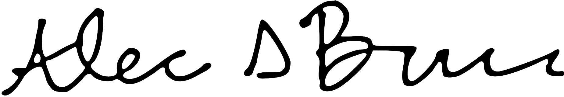 Alec Burris Signature - Alec Burris Signature (1850x319)