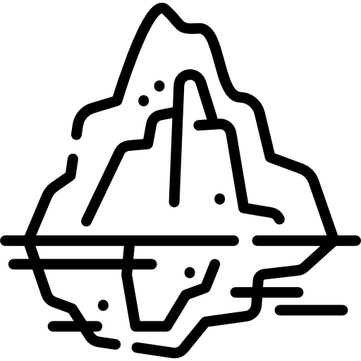 Iceberg Free Icon - Iceberg Free Icon (512x512)