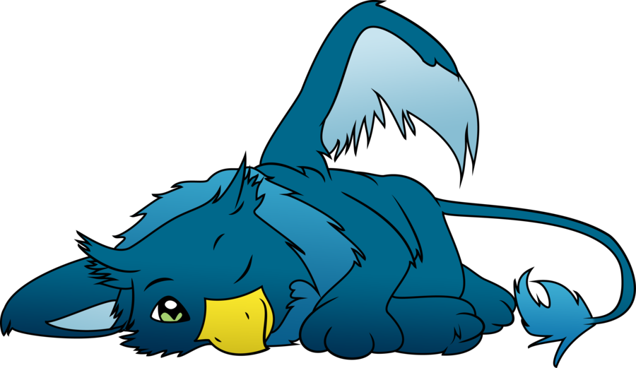 Baby Gryphon [recolor/vector] By Thattacoguy - Gryphon Sleeping (900x521)