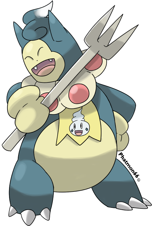 Fakemon Chowlax By Phatmon - Snorlax Fakemon (650x748)