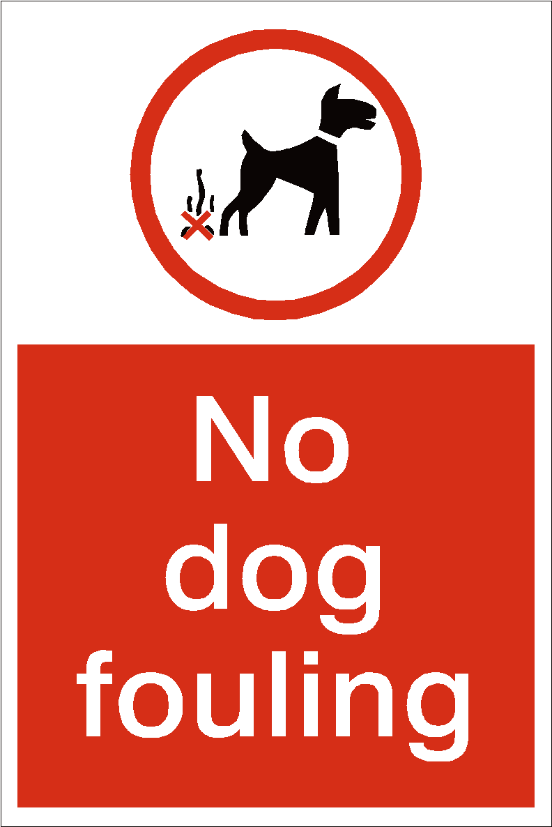No Dog Fouling Sign (1418x1418)