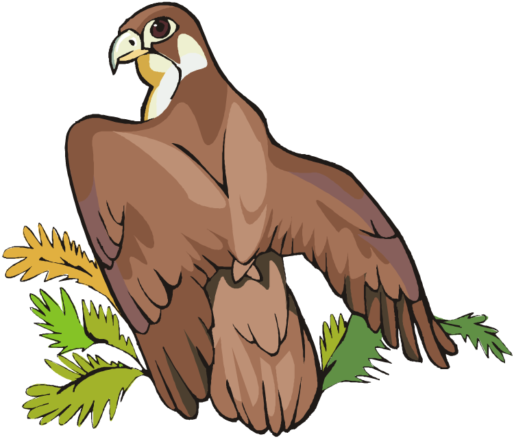 Eagle Clipsrt Clipart Eagle Download This Clip Art - Eagle In The Tree Clipart (750x641)