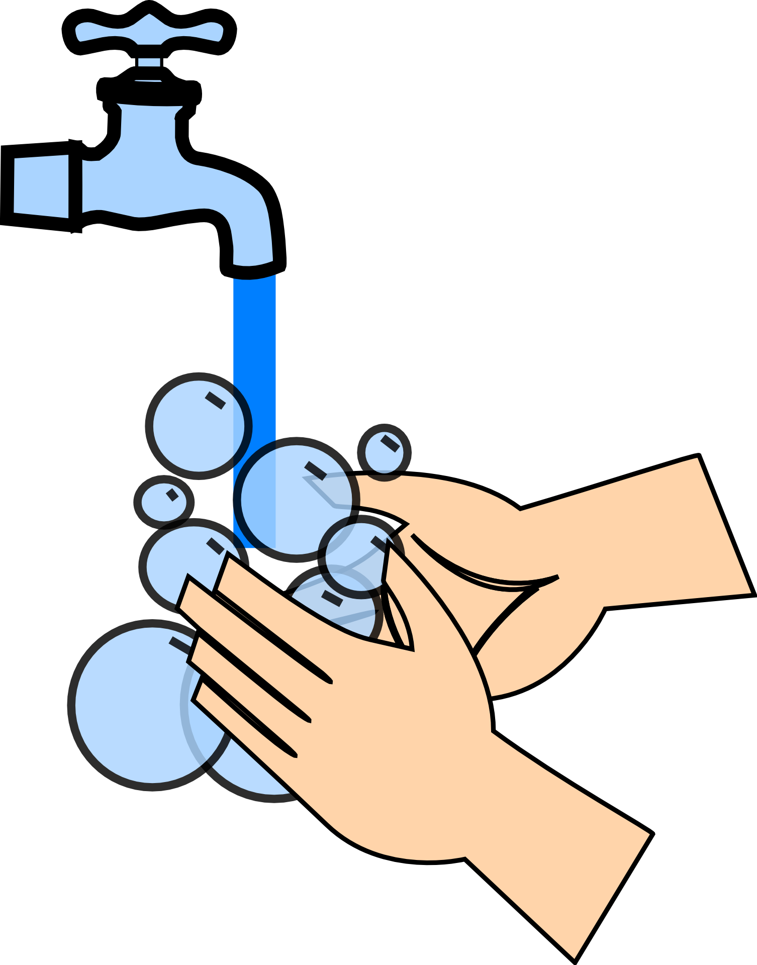 When People Experience Gastrointestinal Distress , - Washing Hands Clip Art (1506x1920)