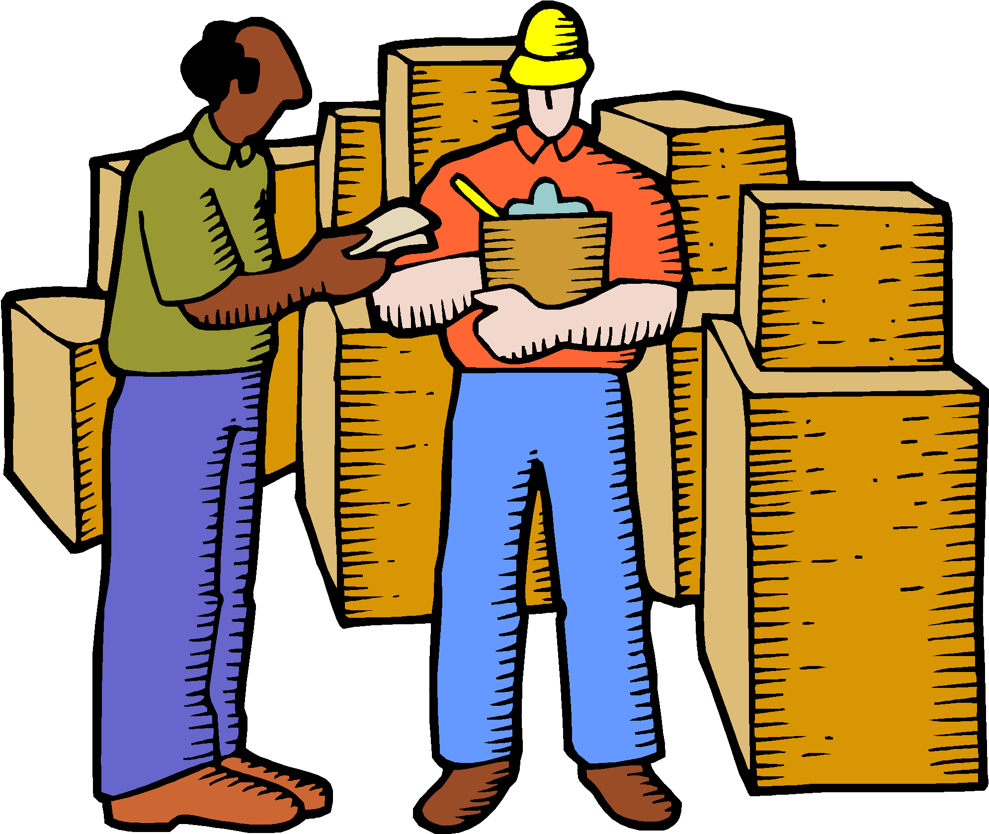 Orders With Producers, Are Able To Reduce The Per-unit - Producer To Consumer Clipart (2073x1764)