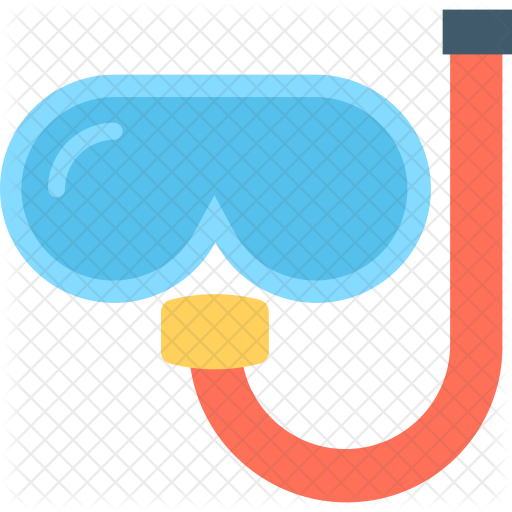 Snorkel Mask Icon - Illustration (512x512)