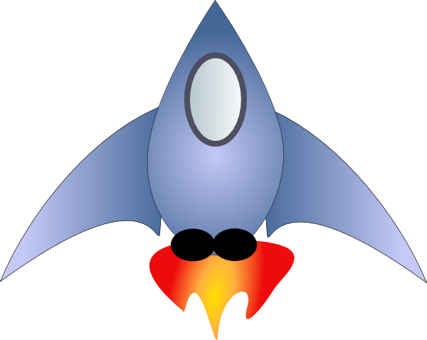 Spaceship Transparent Clipart (600x478)