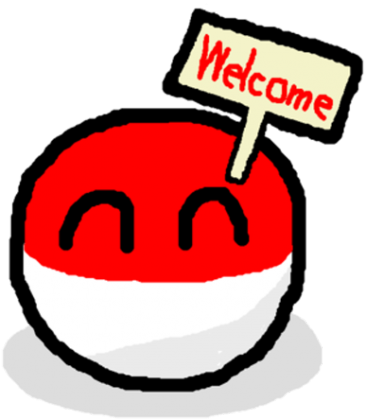 I Tried To Fulfill Your Demands With A Various, Interesting - Polandball Welcome (366x420)