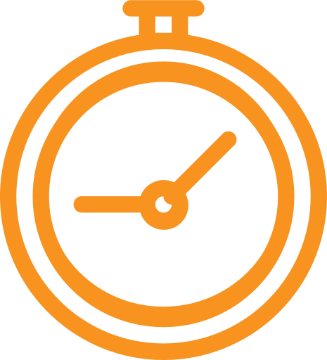 Alarm, Alarm, Alarm Clock, Alarm Clock, Alarm Hour, - Clock Icon Png Orange (465x512)