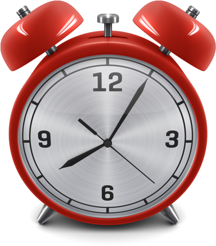 Alarm Clock Pn Alarm Clock Icon Png - Red Alarm Clock (512x512)
