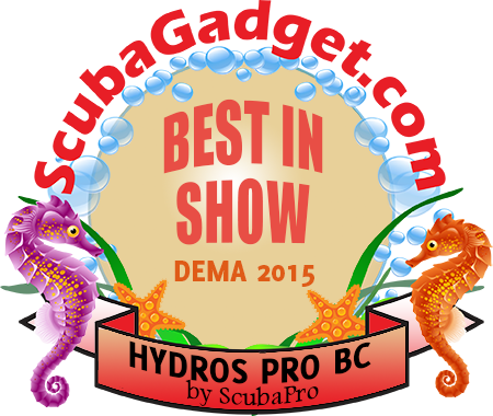 Dema 2015 Best In Show Scubapro Hydros Pro Bcd - Triple Seahorse Wall Calendar (450x380)