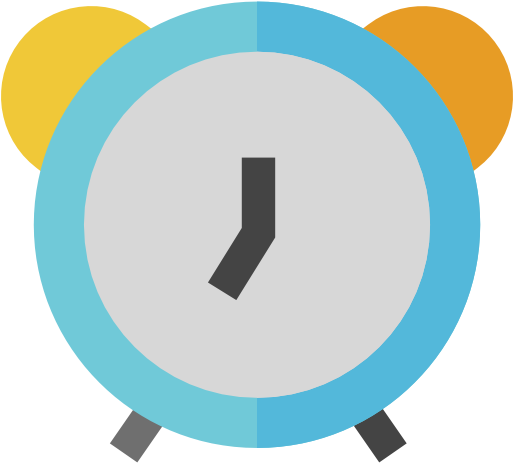 Alarm Clock Icon Png Download - Alarm Clock (512x512)