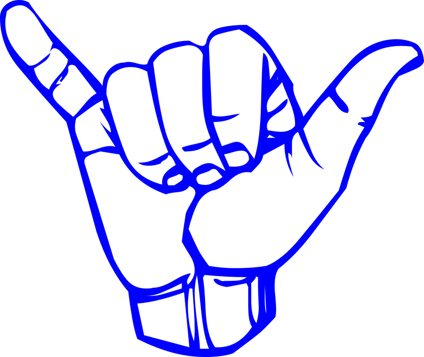 Hand Gestures Cliparts 9, Buy Clip Art - Sign Language (854x720)