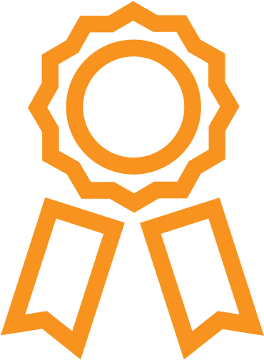 Award, Accolade, Certification, Qualification, Felicitation, - Capital Icon (369x512)