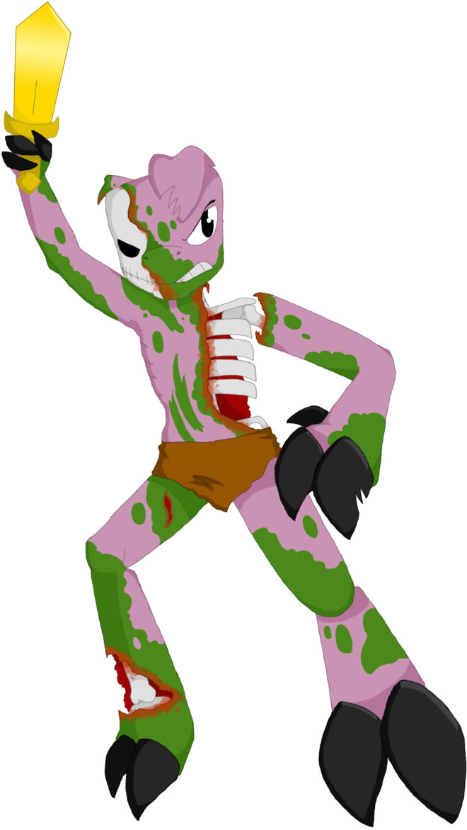 Zombie Pigman By Technoclove Zombie Pigman By Technoclove - Minecraft Human Zombie Pigman (900x1205)
