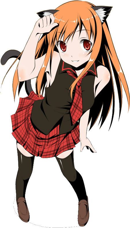 Anime Girl By Zombieusagi - Аниме (600x833)