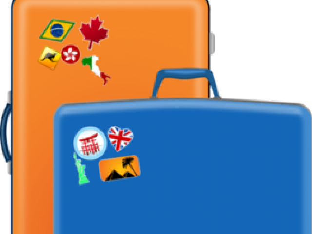 Related Cliparts - Transparent Background Suitcase Clipart (640x480)