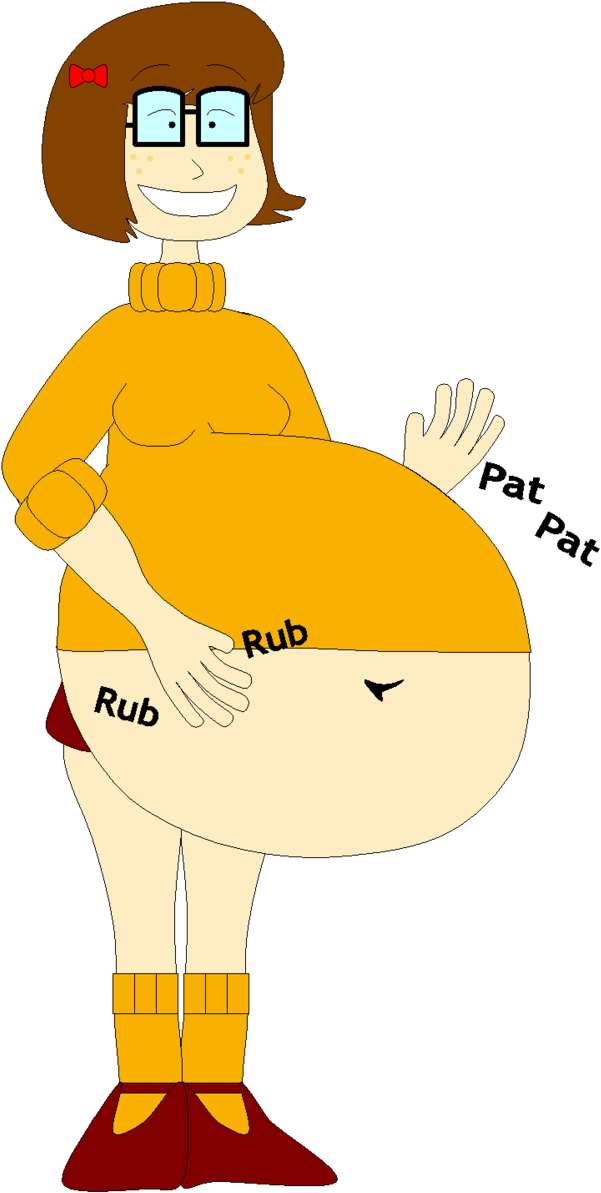 Fat Velma By Angry-signs - Fat Velma And Daphne Angry Signs (645x1237)
