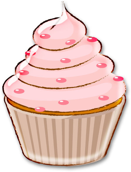 Cupcake Vector (446x586)