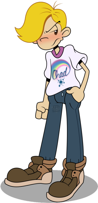 Fueled By Anger, Salt, And Soda, Possibly The Dumbest - Kids Next Door Chad Dickson (357x750)