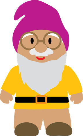 Branca De Neve - Anões Sete Anões Branca De Neve Cute (286x468)