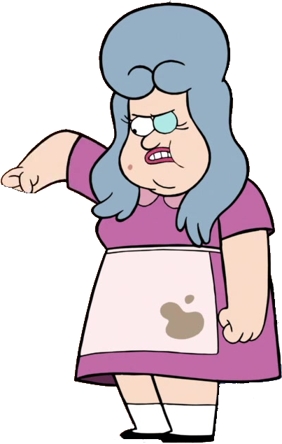 Linda Susan - Lazy Susan From Gravity Falls (423x633)