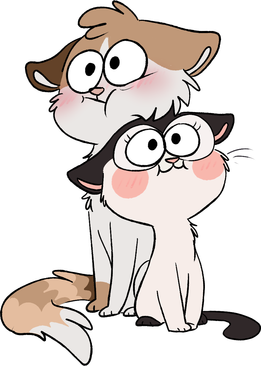 Dipper And Candy As Cats - Gravity Falls Characters As Cats (875x1228)