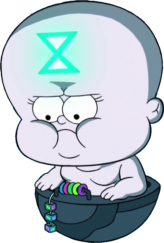 Resultado De Imagen Para Dibujos De Gravity Falls Personajes - Gravity Falls Bebe Del Tiempo (674x919)