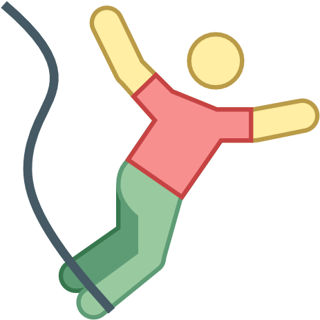 Bungee Jumping Computer Icons Clip Art - Icon Bungee (512x512)