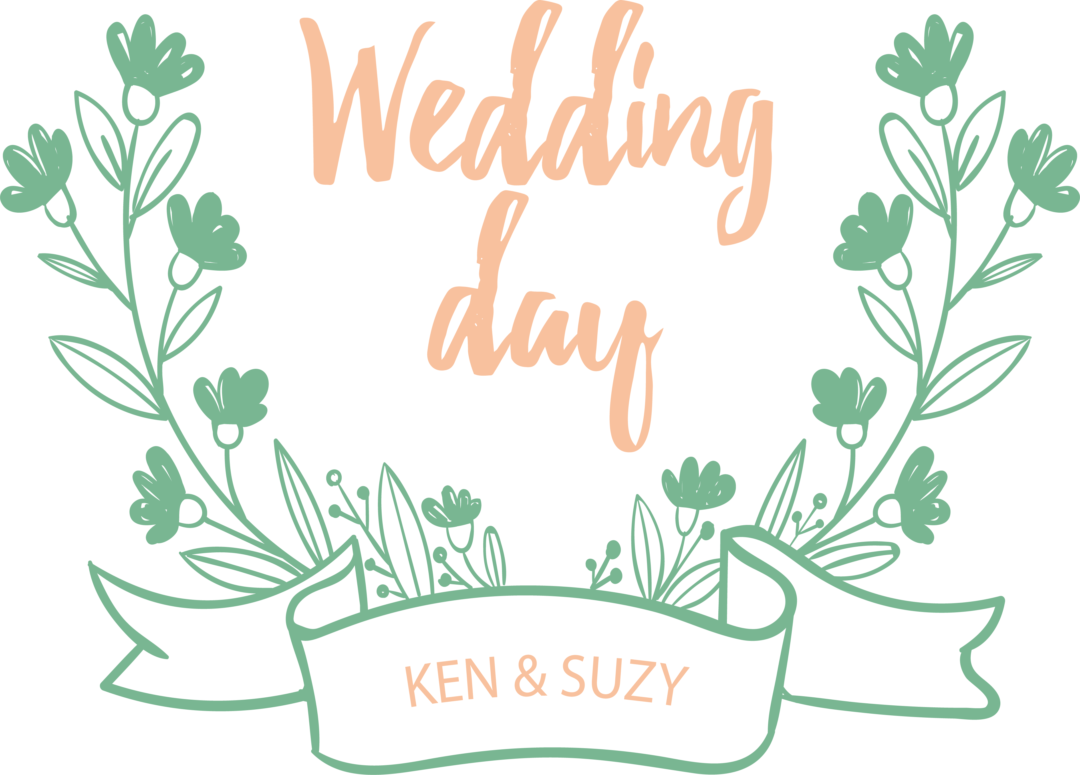 Wedding Scalable Vector Graphics - Transparent Wedding Title Png (3784x2715)
