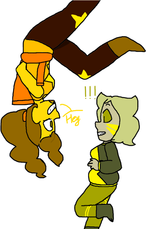 Citrine And Cat's Eye By Bd7145 - Cartoon (1024x751)