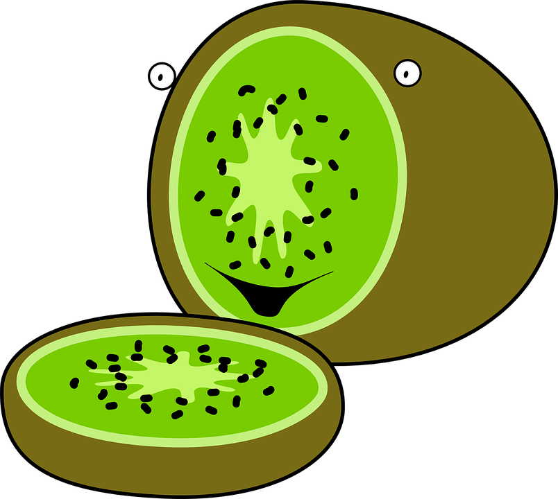 Kiwi Cliparts - Kiwi Fruit Clipart (804x720)